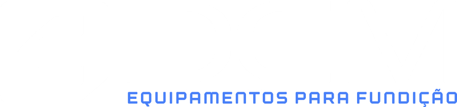 Logo DCM Equipamentos para Fundição