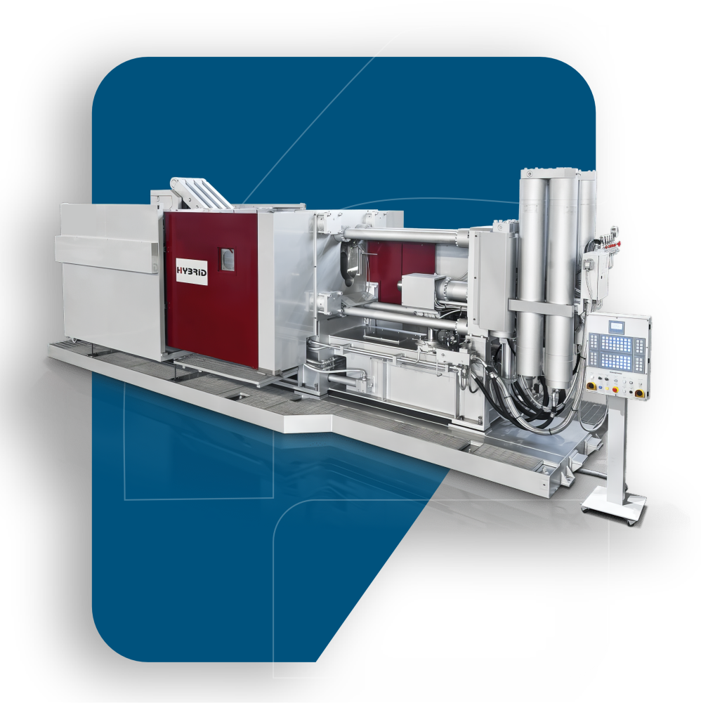 Injetora para injeção de alumínio DCM Hybrid